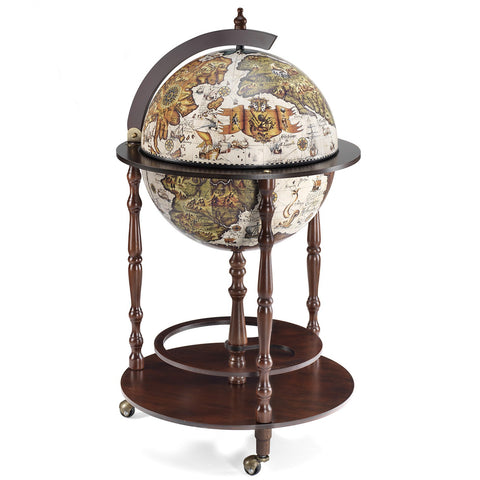 Bar-Globe VANESIO. Handmade Quality & Luxury From Italy