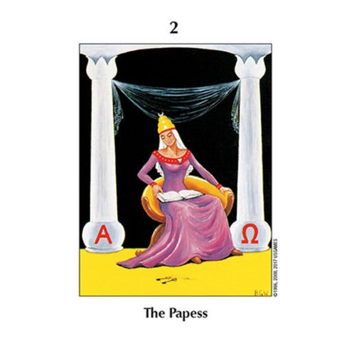 Barbara Walker in a tin Tarot cards US Games Systems