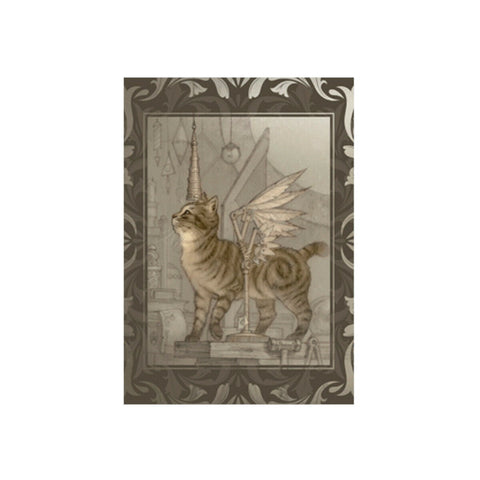 Barbieri Fantasy Cats Oracle Cards Lo Scarabeo