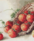 Basket of strawberries SG497 - Cross Stitch Kit by Luca - s - Hobby.lt 🇬🇧