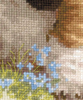 Basset Hound Puppy - Cross Stitch Kit from RIOLIS Ref. no.:1578 - Hobby.lt 🇬🇧