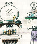 Bathroom Interior cross stitch kit by RIOLIS Ref. no.: 1737 - Hobby.lt 🇬🇧