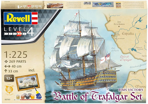 Battle of Trafalgar Gift Set - Plastic Modelling Kit By Revell - Hobby.lt 🇬🇧