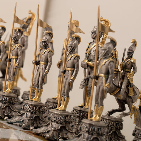 Battle of Waterloo II: Ultra Luxurious Limited Edition Chess Set