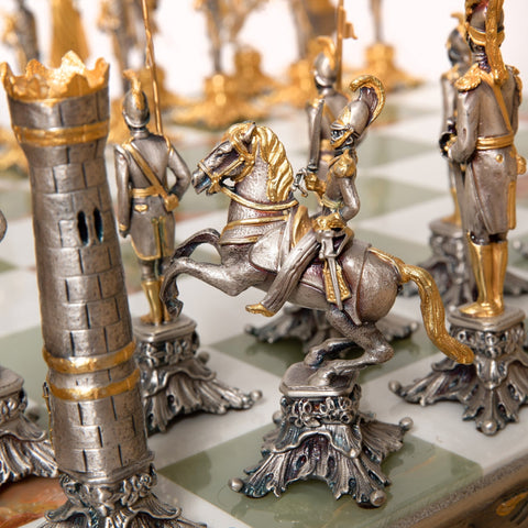 Battle of Waterloo: Ultra Luxurious Limited Edition Chess Set - Hobby.lt 🇬🇧