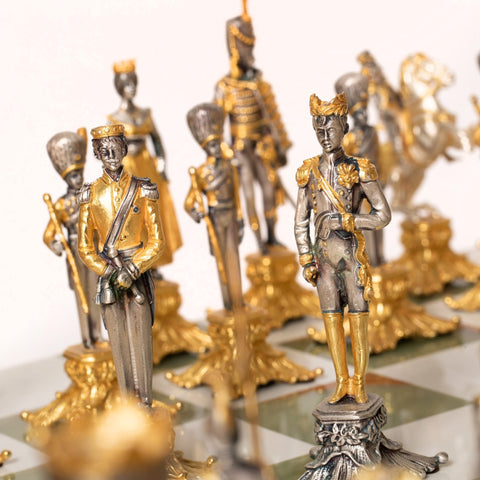 Battle of Waterloo: Ultra Luxurious Limited Edition Chess Set - Hobby.lt 🇬🇧