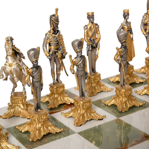 Battle of Waterloo: Ultra Luxurious Limited Edition Chess Set - Hobby.lt 🇬🇧