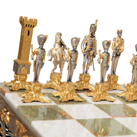 Battle of Waterloo: Ultra Luxurious Limited Edition Chess Set - Hobby.lt 🇬🇧