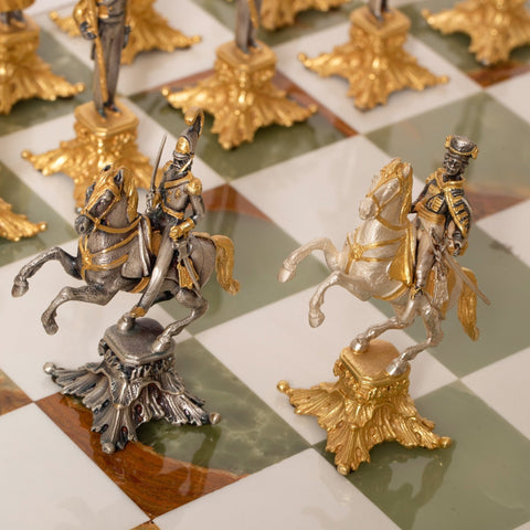 Battle of Waterloo: Ultra Luxurious Limited Edition Chess Set - Hobby.lt 🇬🇧