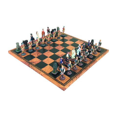 BATTLE OF TROY Chess Set