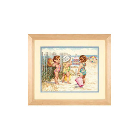 Beach Babies  - Cross Stitch Kit by DIMENSIONS