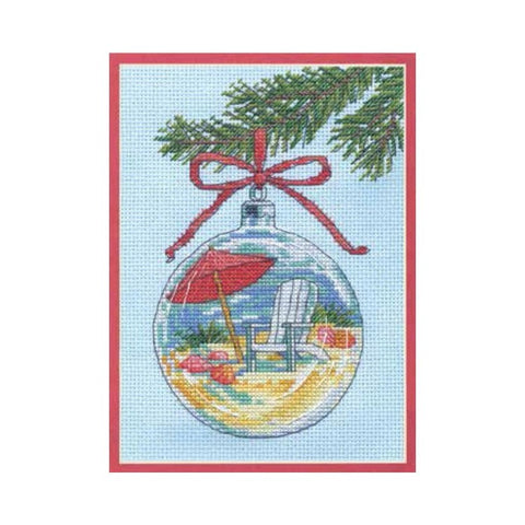 Beach Ornament - Cross Stitch Kit by DIMENSIONS