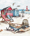 Beach SLETI972 - Cross Stitch Kit - Hobby.lt 🇬🇧