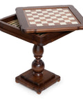 Beautiful Beech Solid Wood Chess Table - Hobby.lt 🇬🇧