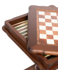 Beautiful Beech Solid Wood Chess Table - Hobby.lt 🇬🇧