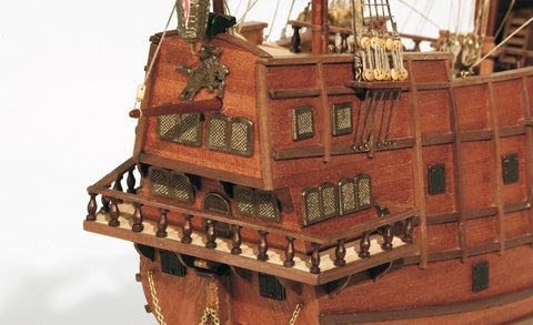 Beautiful, brand new wooden model ship kit by Occre: the "San Martin" galleon - Hobby.lt 🇬🇧