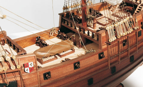 Beautiful, brand new wooden model ship kit by Occre: the "San Martin" galleon - Hobby.lt 🇬🇧