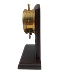 Beautiful Brass Marine Clock In Wooden Casing | WWW - Hobby.lt 🇬🇧