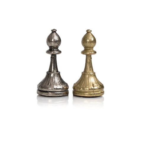 Beautiful Chess Pieces with Leatherlike MAP Chess Board N035