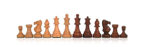 Beautiful Classic CHESS SET with Genuine Leather Chess Board - Hobby.lt 🇬🇧