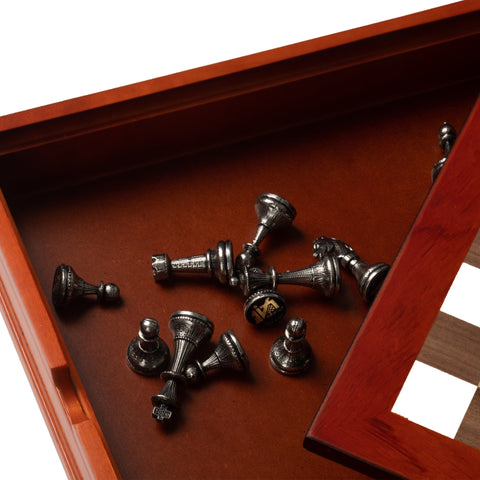 Beautiful Classic Chess Set with Wooden Storage Box N°221 - Hobby.lt 🇬🇧