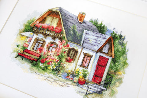 Beautiful Country House SBU4005 - Cross Stitch Kit - Hobby.lt 🇬🇧