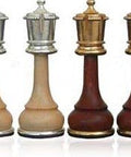 Beautiful Valuable Chess Set with Chess Board from Elm Wood - Hobby.lt 🇬🇧