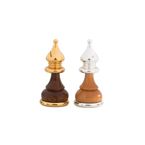 Beautiful Valuable Chess Set with Chess Board from Walnut Wood - Hobby.lt 🇬🇧