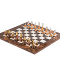 Beautiful Valuable Chess Set with Chess Board from Walnut Wood - Hobby.lt 🇬🇧