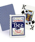 Bee Jumbo poker cards (Blue) - Hobby.lt 🇬🇧