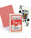 Bee Jumbo poker cards (Red) - Hobby.lt 🇬🇧