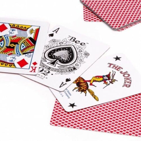 Bee Nr 92 Gold Gravity poker cards Red - Hobby.lt 🇬🇧