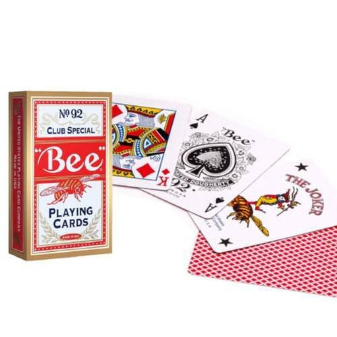 Bee Nr 92 Gold Gravity poker cards Red - Hobby.lt 🇬🇧