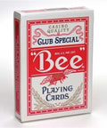 Bee Standard poker cards (Red)