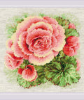 Begonia. Cross Stitch kit by RIOLIS Ref. no.: 2122 - Hobby.lt 🇬🇧