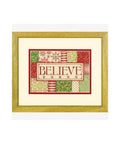 Believe in Counted (18 x 13 cm) - Cross Stitch Kit by DIMENSIONS - Hobby.lt 🇬🇧