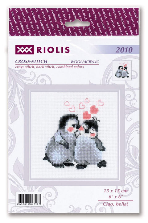 Bella Ciao! Cross Stitch kit by RIOLIS Ref. no.: 2010 - Hobby.lt 🇬🇧