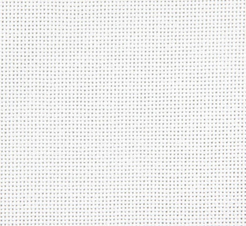 Zweigart Bellana 20 Count White Evenweave Embroidery Fabric, 140 x 100 cm, Cotton-Modal Blend for Cross Stitch