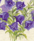 Bellflower - Cross Stitch Kit from RIOLIS Ref. no.:1557 - Hobby.lt 🇬🇧