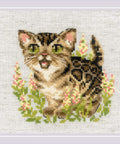 Bengal Kitten. Cross Stitch kit by RIOLIS Ref. no.: 2119 - Hobby.lt 🇬🇧