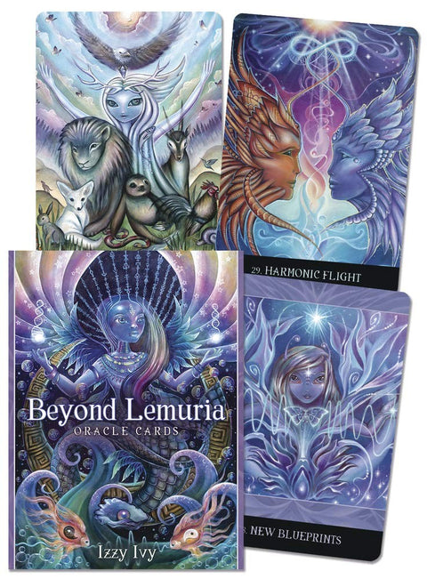 Beyond Lemuria Oracle Cards Blue Angel