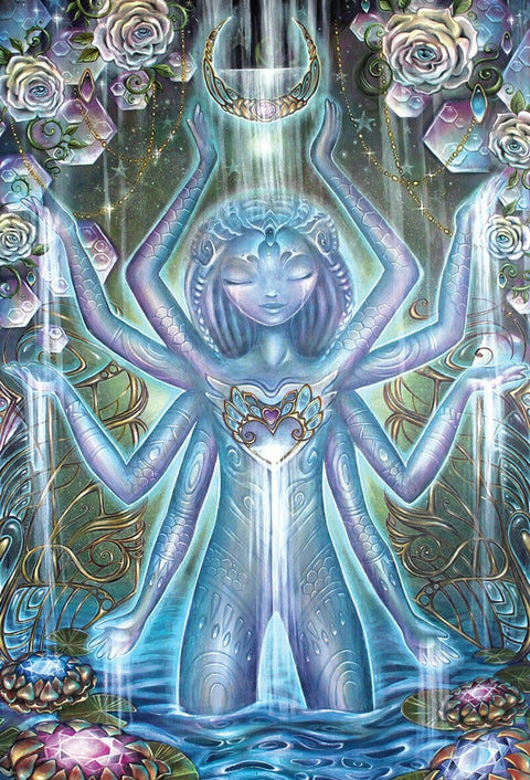 Beyond Lemuria Oracle Cards (pocket edition) Blue Angel