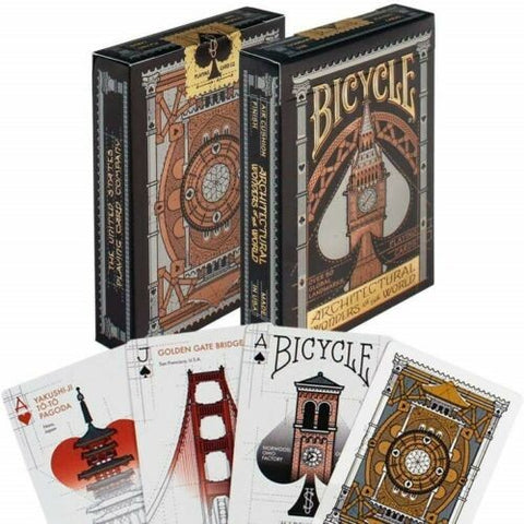 Bicycle Architectural Wonders of the World cards