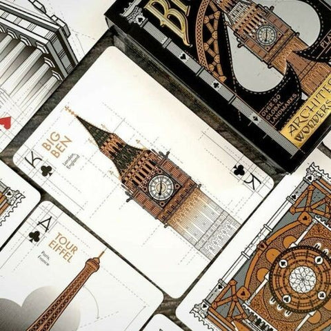 Bicycle Architectural Wonders of the World cards