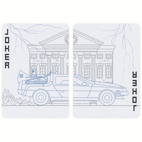 Bicycle Back To The Future Playing Cards