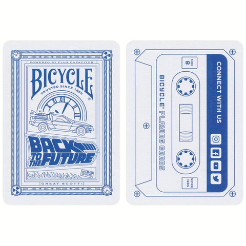 Bicycle Back To The Future Playing Cards