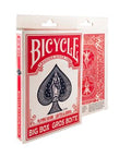 Bicycle Big Box cards red - Hobby.lt 🇬🇧