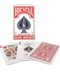 Bicycle Big Box cards red