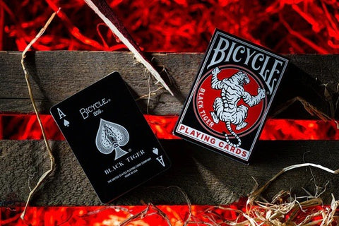 Bicycle Black Tiger revival edition playing cards