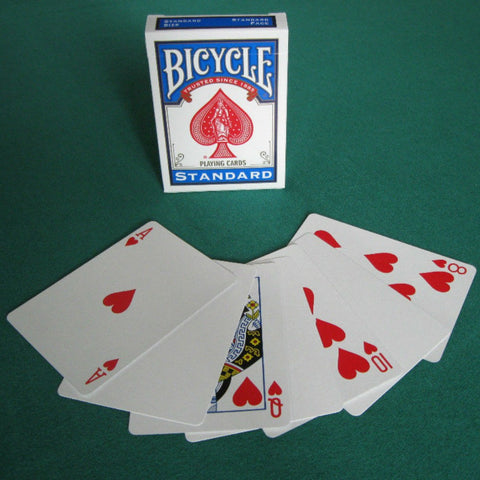 Bicycle Blank Back Standard Face cards